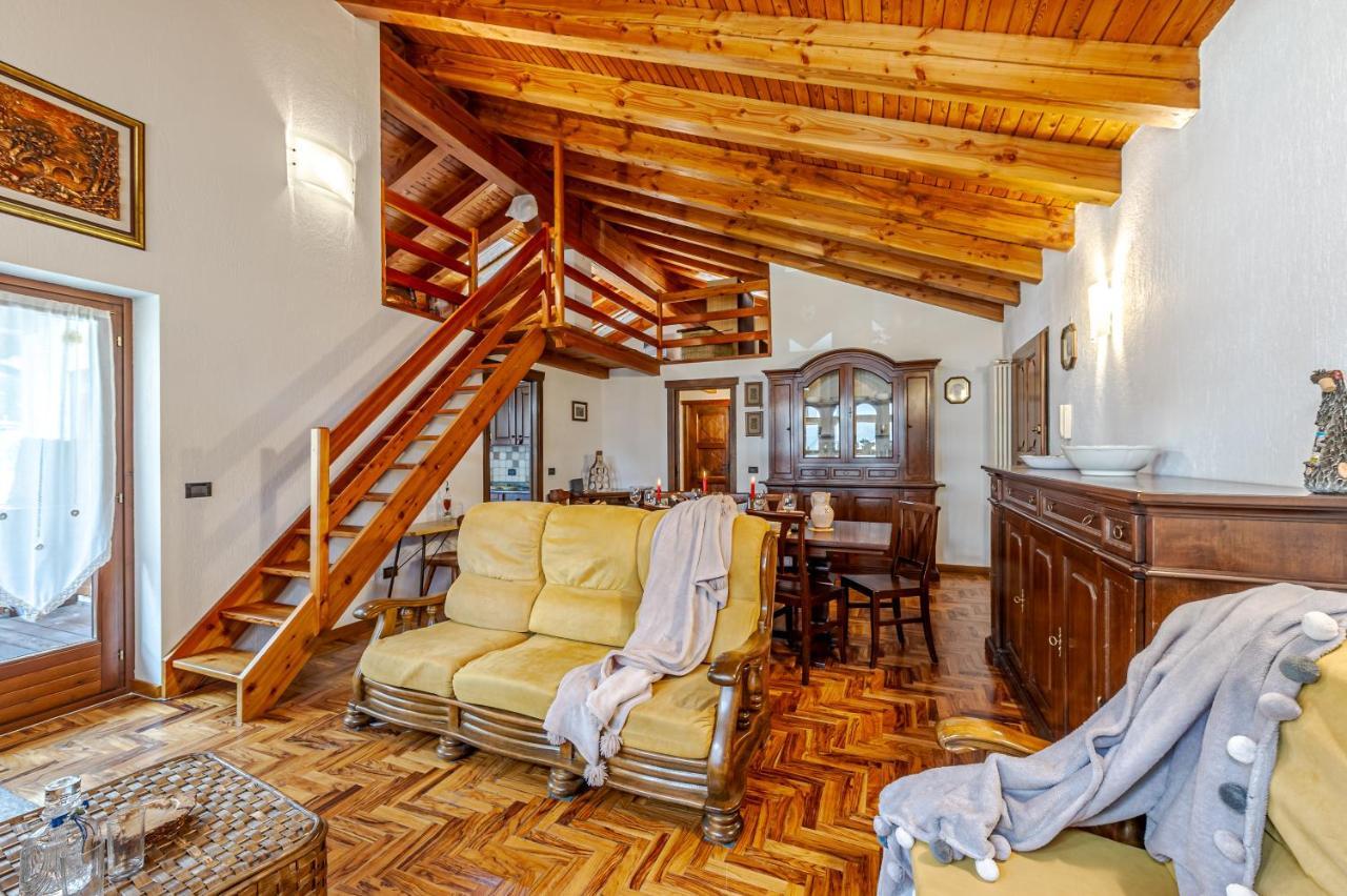 Casa Beatrice - Wifi, Parcheggio E Vista Montagna - Cour 0231 Apartment Courmayeur Luaran gambar