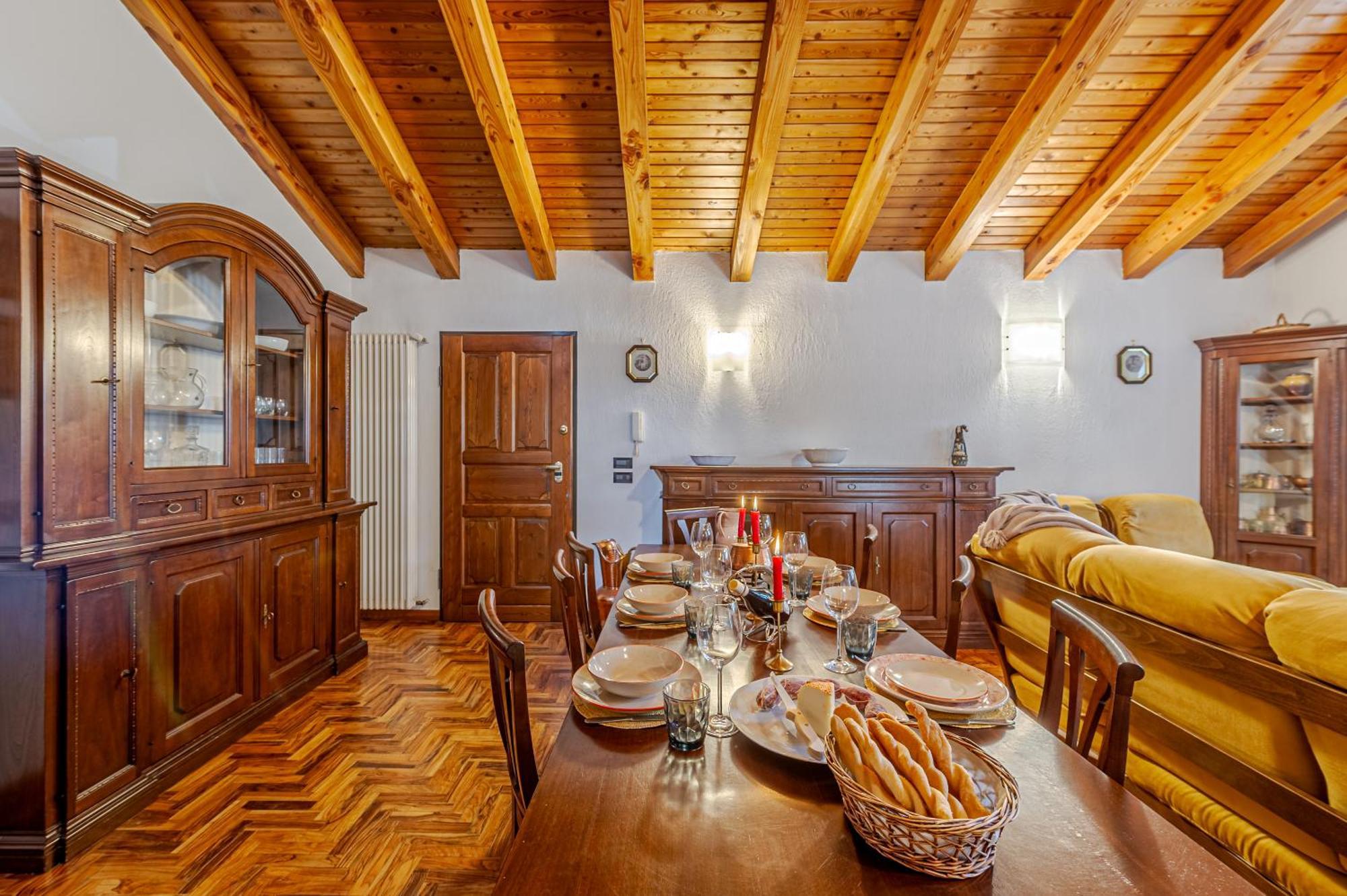 Casa Beatrice - Wifi, Parcheggio E Vista Montagna - Cour 0231 Apartment Courmayeur Luaran gambar
